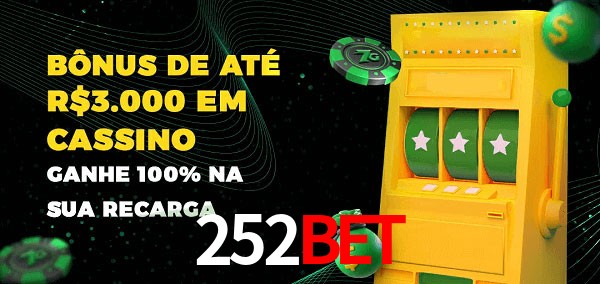 252BET melhor bônus de depósito