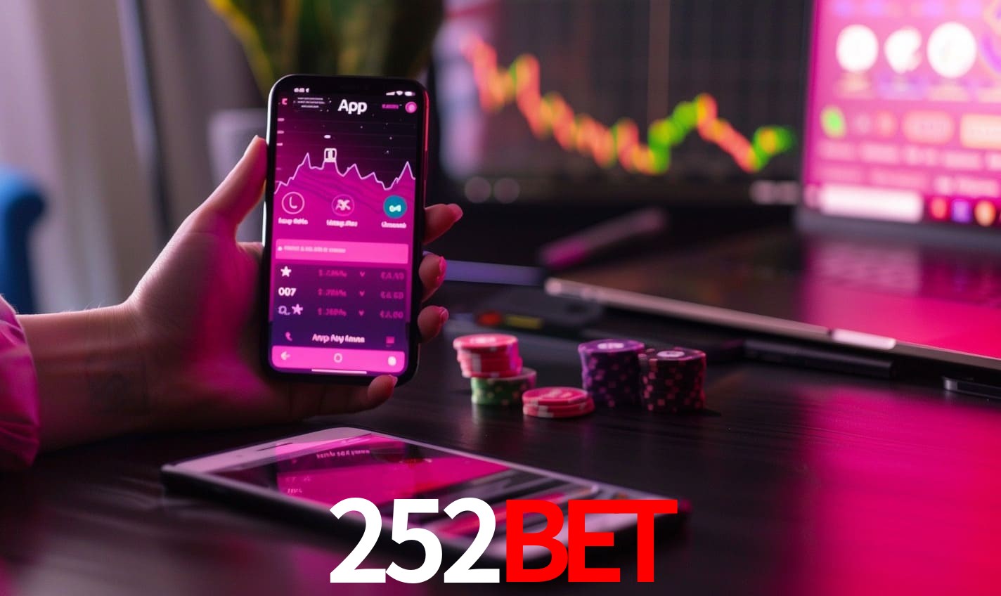 Recursos Exclusivos do App 252BET - Modo Offline, Login Biométrico